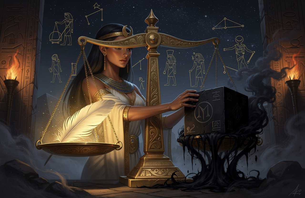 The Scales vs. the Black Box: How the Principle of Maat Bounds AI