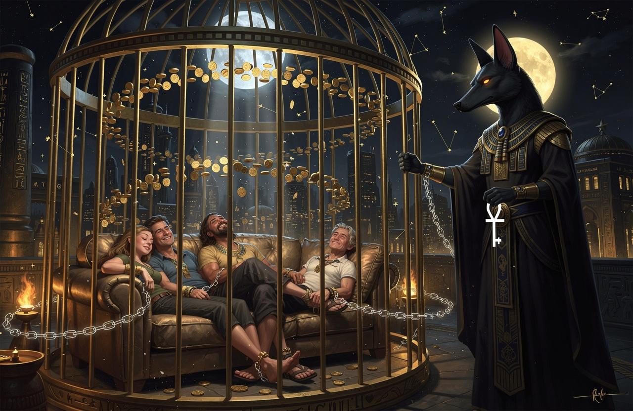 The velvet cage: как комфорт в кредит гасит бунт